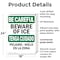 Signmission Safety Culture Sign, 18 in Width, Plastic, Rectangle, Bilingual OS-2PACK-BC-P-1824-L-10011 - alternate 2
